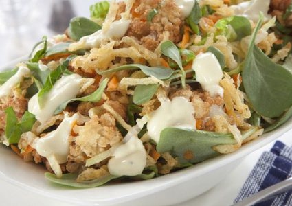 سلطة الزهرة والبطاطس