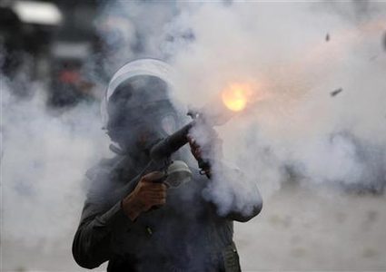 اصابات بالاختناق شرق خان يونس