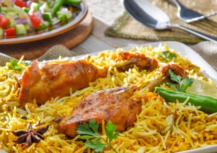 مضغوط دجاج على الطريقة السعودية