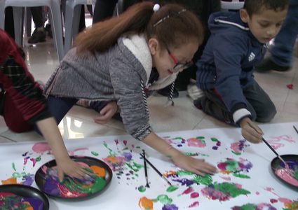 بسمة أمل تنظم يوما ترفيهيا لأطفال جمعية الهلال الاحمر