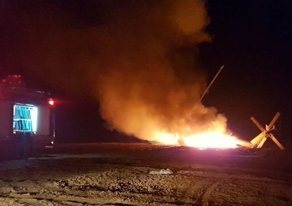 تفاصيل احتراق مروحية "اليسعور" في النقب