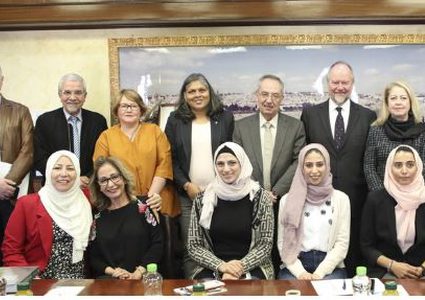 وفد جامعة دندي يزور النجاح ويبحث آفاق التعاون المشترك