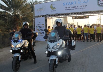 تنظيم ماراثون "قمر تحت البحر" الدولي في أريحا