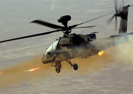 الحوثيون يسقطون مروحية أباتشي سعودية