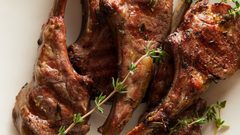 الريش الضاني في الفرن