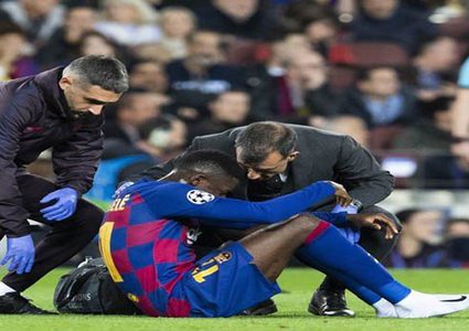 برشلونة يعلن رسميا غياب عثمان ديمبلي