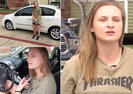 نادلة تحصل على سيارة أحلامها بعد أن كانت تمشي 24 كيلومترا يوميا