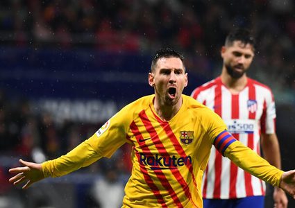 ميسي يتألق أمام أتلتيكو مدريد