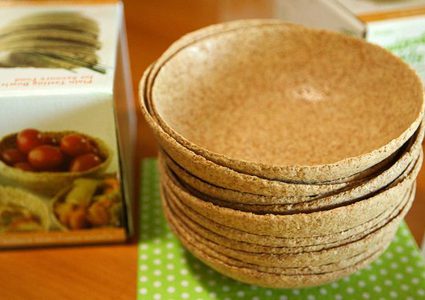 أطباق قابلة للأكل للقضاء على التلوث!