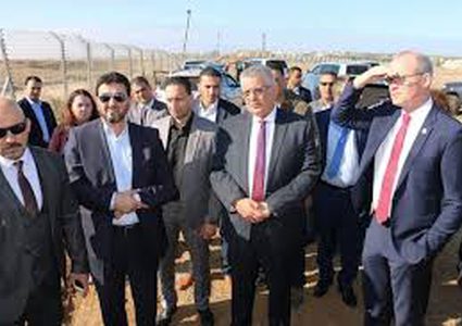 مطير وغنيم يستقبلان نائب رئيس الوزراء الايرلندي