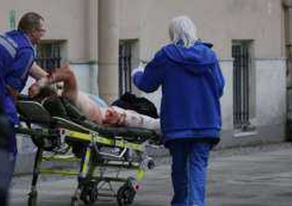 بغداد: إصابات بتفجير قتبلة في شارع الرشيد