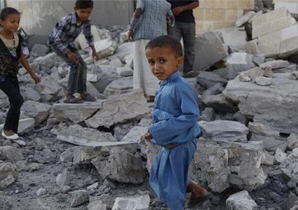 مقتل 5 أطفال وإصابة آخر بانفجار قذيفة في الحديدة