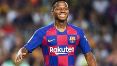 برشلونة تضع رقما ماليا ضخما للتخلي عن آنسو فاتي