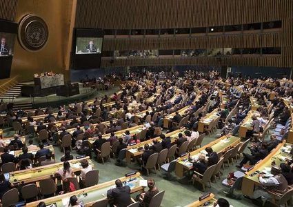 13 دولة تصوت ضد مشروع قرار أممي مؤيد للفلسطينيين