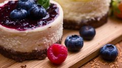 ميني تشيز كيك بالبلوبيري