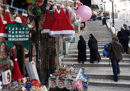 بلدية بيت لحم تفتتح سوق الميلاد الـ19