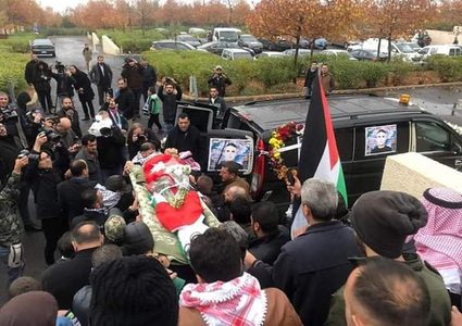 جماهير غفيرة تشيّع جثمان الشهيد الأسير سامي أبو دياك في عمان