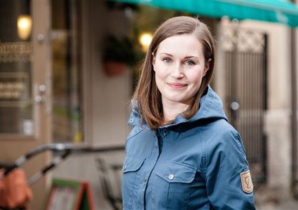 سانا مارين أصغر رئيسة وزراء لفنلندا