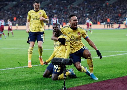 أرسنال يفوز على ويستهام يونايتد