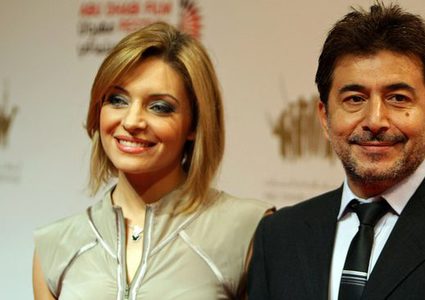 زينة يازجي وعابد فهد يحتفلان بعيد زواجهما