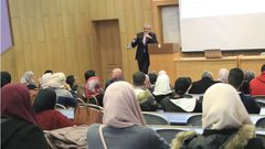 ندوة في الفيزياء النظرية وأهمية الاقترانات المنفصلة