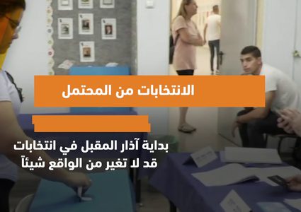 انتخابات اسرائيلية قادمة بدون حلول تلوح بالأفق !