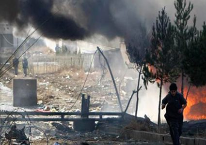 انتحاري يفجر نفسة في قاعدة امريكية بأفغانستان