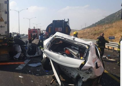 إصابات في حادث طرق بحيفا