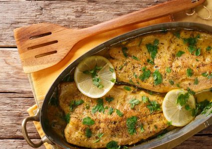 سمك الهامور بالفرن