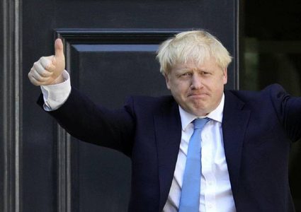 فوز جونسون بالأغلبية في البرلمان البريطاني