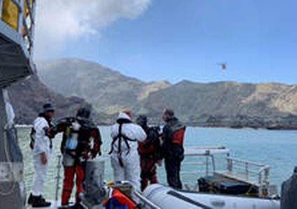 فشل في استعادة جثث ضحايا بركان يوزيلندا