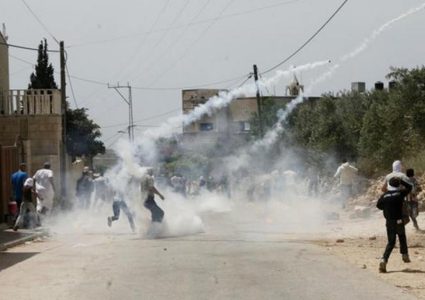 مواجهات مع الاحتلال غرب جنين