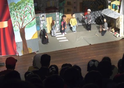 خيوط....أول فريق مختص بدمى الماريونيت في قطاع غزة