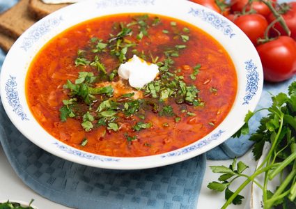 شوربة الشوفان باللحم