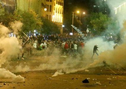 اشتباكات تهز بيروت لليلة الثانية على التوالي