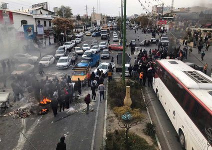 304 قتلى حصيلة الاحتجاجات على رفع اسعار الوقود بإيران