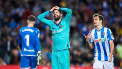 ريال سوسيداد يرد على احتجاج برشلونة
