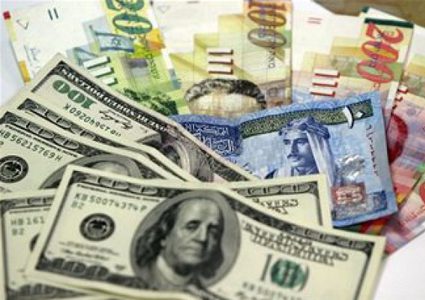 أسعار العملات مقابل الشيقل لليوم الثلاثاء