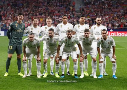 التشكيلة المتوقع لريال مدريد في كلاسيكو الارض