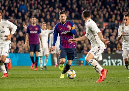 الأنظار تتجه لملعب كامب نو بانتظار مباراة برشلونة وريال مدريد