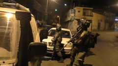 قوات الاحتلال تقتحم منطقة قيزون شرق الخليل