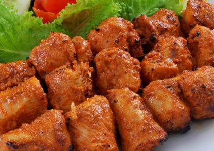 دجاج مشوي بصلصة الباربكيو للرجيم