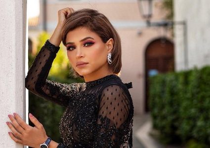 الأمطار تغرق منزل الفاشينيستا الكويتية نهى نبيل