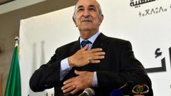 الرئيس الجزائري الجديد يؤدي اليمين الدستوري