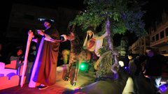 انطلاق قافلة الميلاد التاسع عشر في بيت لحم باتجاه باب الدير