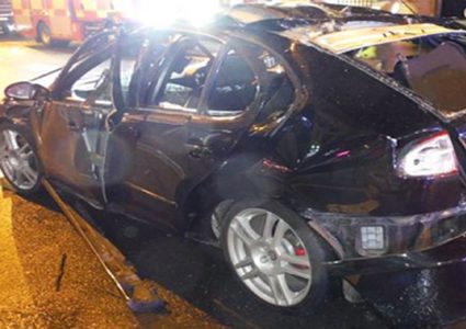 إنفجار سيارة بسبب رذاذ "معطر جو " !