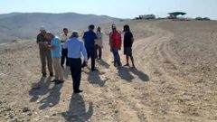 الاحتلال يجبر مزارعي كيسان على مغادرة أراضيهم شرق بيت لحم