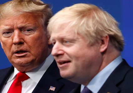 ترامب يدعو جونسون لزيارة البيت الأبيض