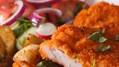 دجاج بانيه مقرمش