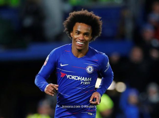 ويليان يحبط محاولات برشلونة ويوفنتوس